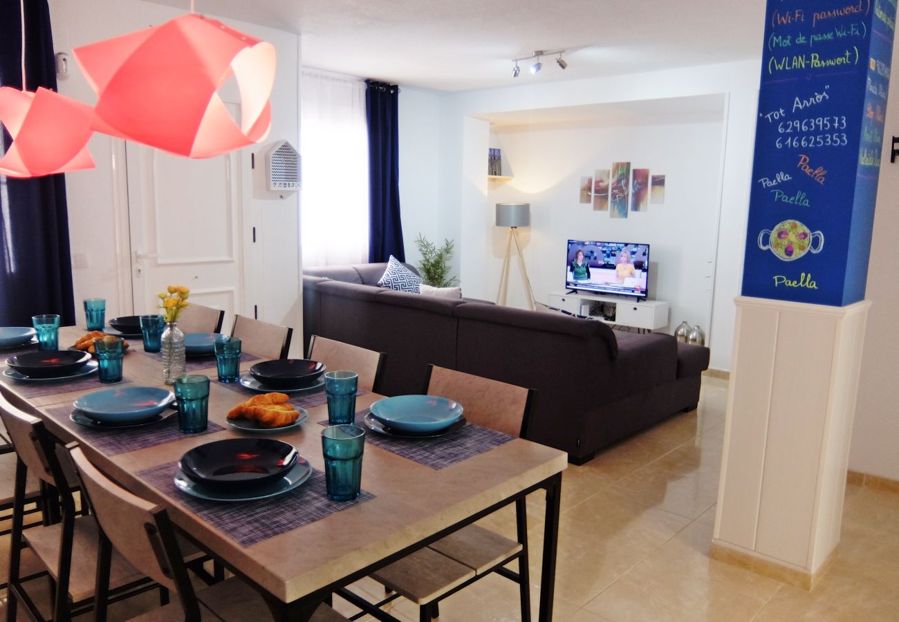 Apartamento en Oliva - FAMILY HOUSE CASA 14    /   PLAYA DE SAN FERNANDO